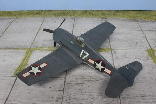 Maquette du F6F-3 Hellcat d’Hasegawa au 1/48.