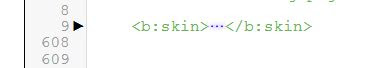 Código CSS_Etiqueta <skin>