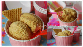 Helado de turrón Jijona (La cocina de Camilni)