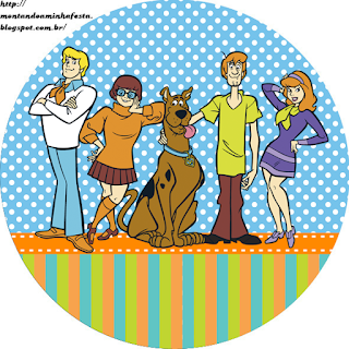 Scooby Doo Party: Free Printable Cupcake Wrappers and Toppers.