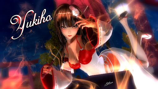 Gravure maid Yukiho avec Custom Order Maid 3D2 kuudere image 1