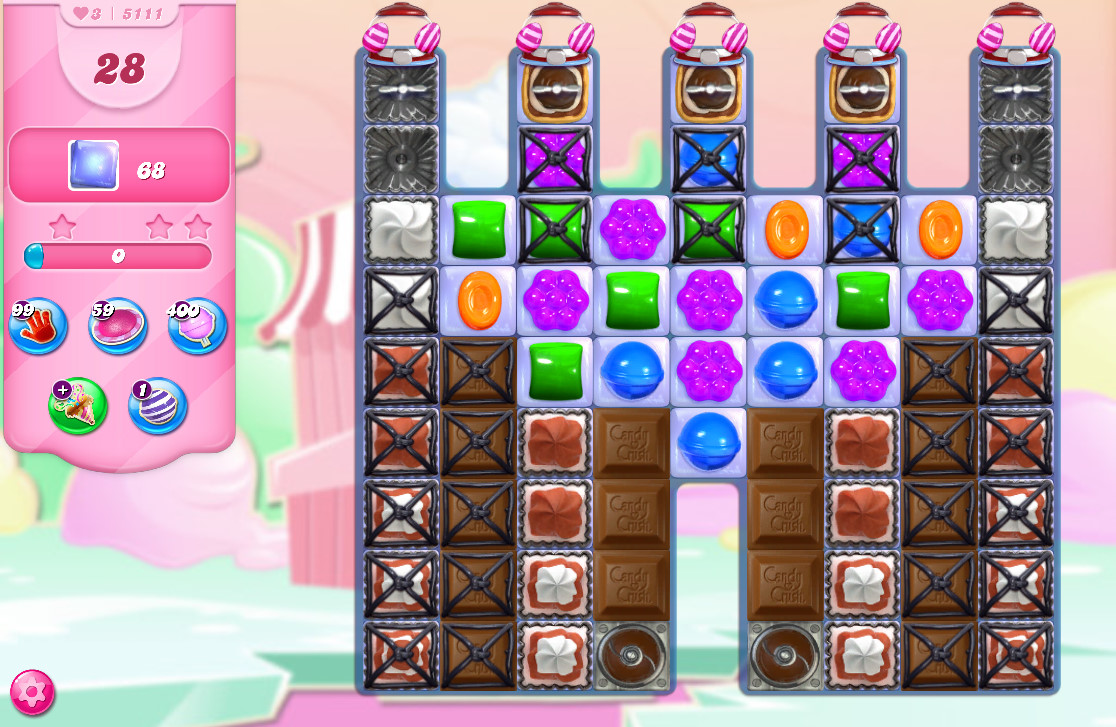 Candy Crush Saga level 5111