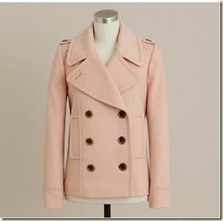 J Crew Wool Harbor Peacoat