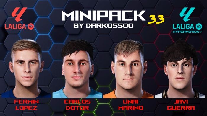 PES 2021 La Liga Mini Facepack 33 by Darko5500
