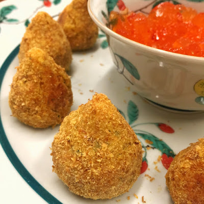 Coxinha Assada com Massa de Grão-de-Bico e Batata-Doce (vegana)