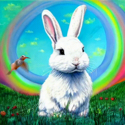 ART GALLERY - Art Drawing Video Art Digital Bunny Wallpaper HD