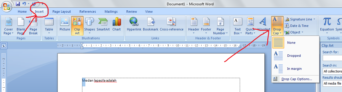 Panduan Sederhana Microsoft Office 2007: Cara Memberi 