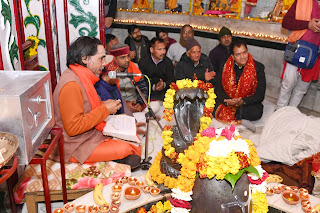 Minister premchand agarwal worshipped santoshi mata mandir