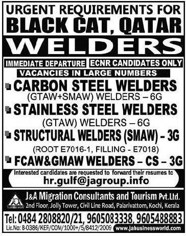 Qatar large job vacancies