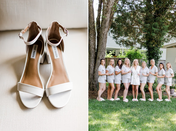 Backyard Summer Wedding in Edgewater, MD photographed by Maryland Wedding Photographer Heather Ryan Photography