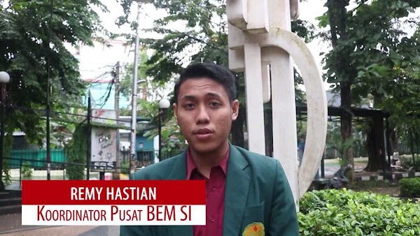 Tegas, BEM SI ke Pemerintah Jokowi: Jangan Main-main dengan Keselamatan Rakyat