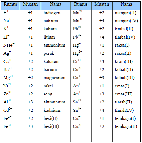 Kation (Ion Positif)