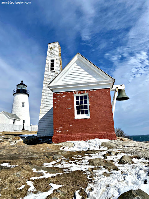 Bell Tower del Pemaquid Point Lighthouse