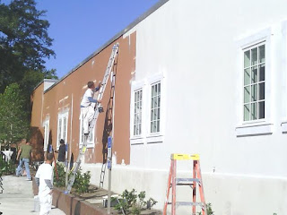 Commercial Painting Jacksonville, FL. Knocking a commercial painting project in the Riverside area.