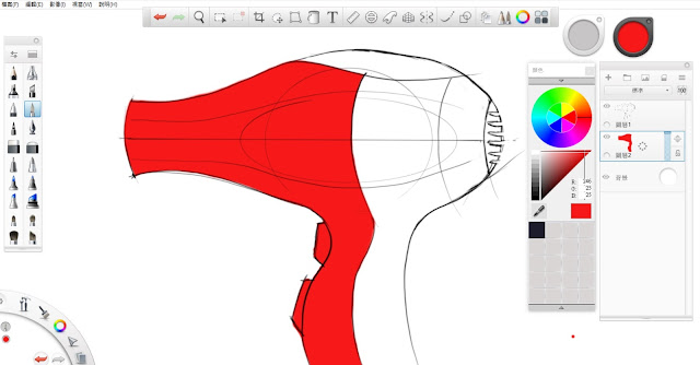 Sketchbook Pro 快速設計表現技法教學3