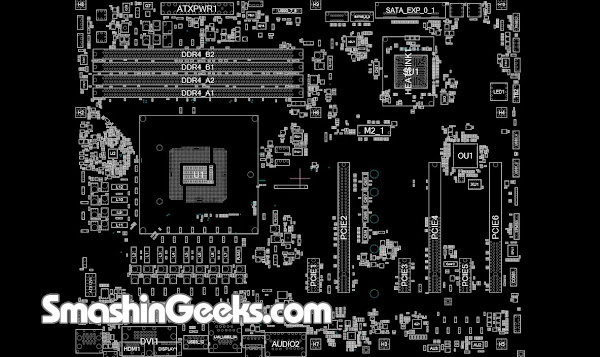 Free ASRock Z170 GAMING K6 REV1.0470 MXGYQ0 A02 Schematic Boardview
