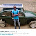 See the Nigerian Dude who Made a Solar Powered Car