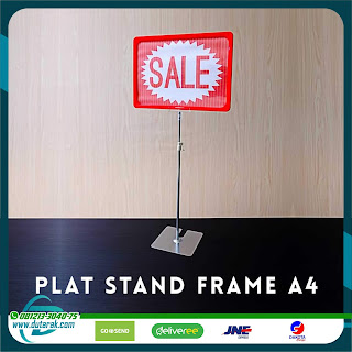 Standing Display POP Frame A4