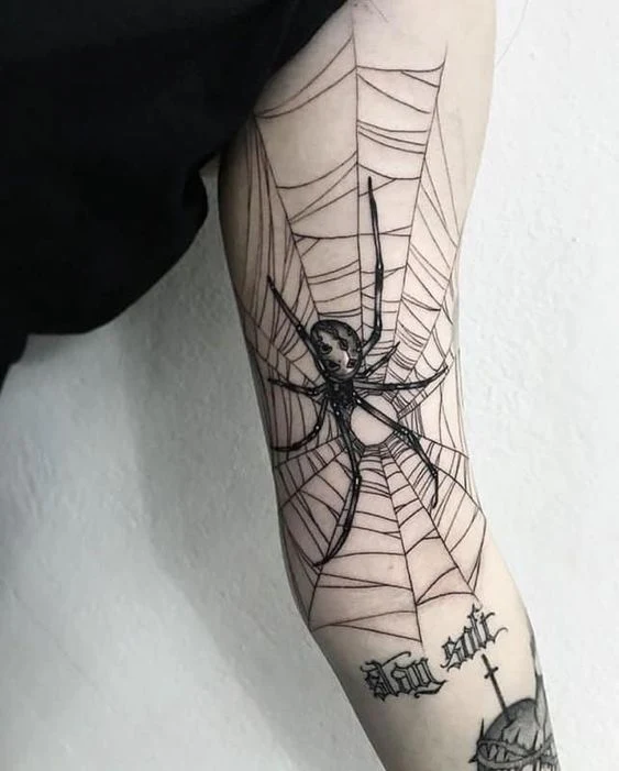 tatuajes de arañas