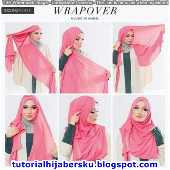 Tutorial Hijab Formal Simple