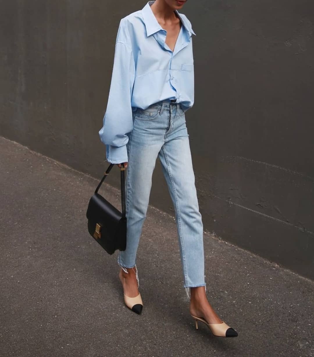 Le Fashion: We're So Into This Chic Denim Outfit