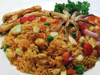 Arroz A La Jardinera Con Pollo Al Horno