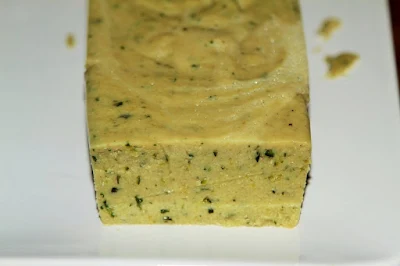 Terrine de pois cassés à la menthe et courgettes IG bas