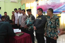 KPU Kota Batam Menetapkan 24 Anggota PPK Tambahan Pemilu 2019