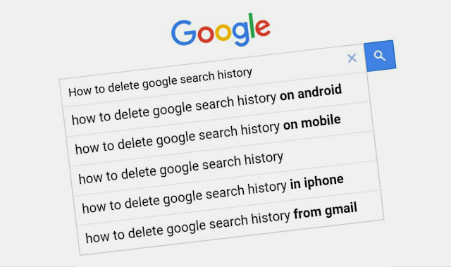 Manage Google search history