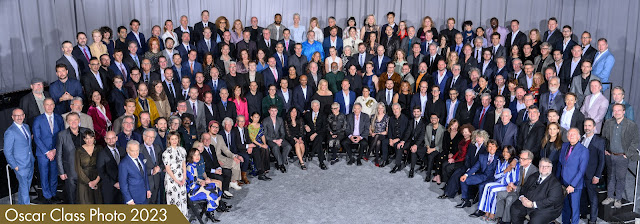 Nominees for the 95th Academy Awards gathered at the Oscars Luncheon and posed for the annual Class Photo.