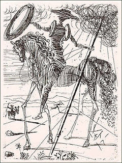 El Quijote, de Salvador Dalí