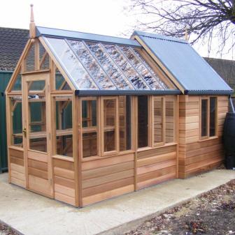 The London Vegetable Garden: Greenhouses: Not Just Cold Steel!