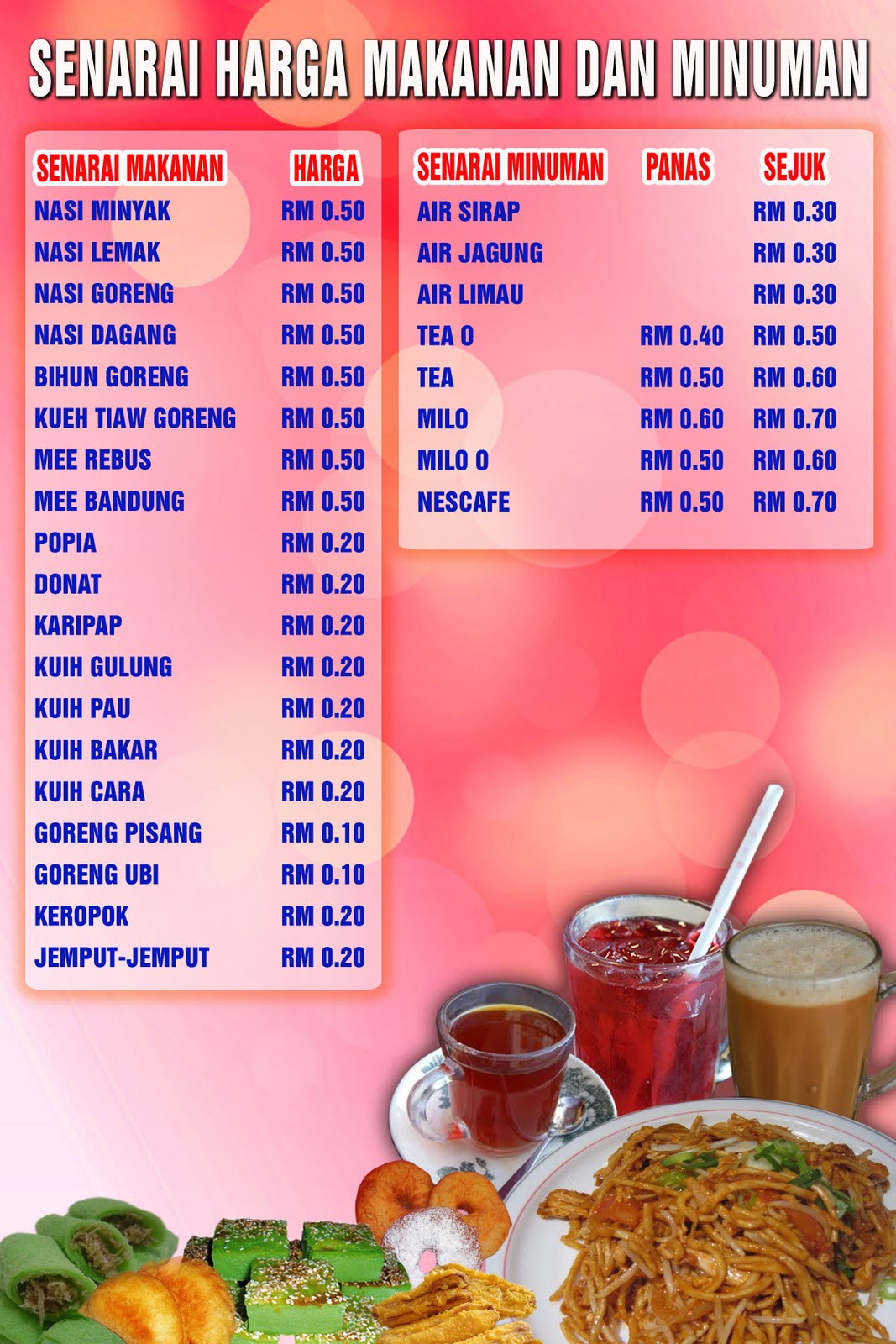 Design Banner Kedai Makan