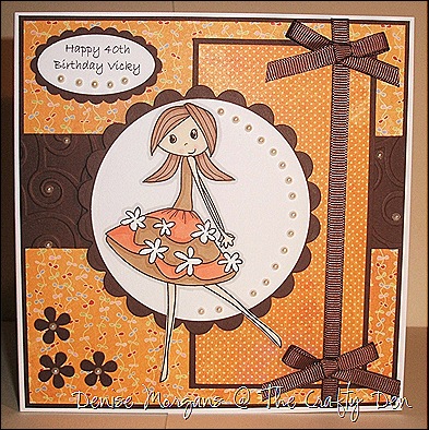 stampavie & more #85 - orange and another colour