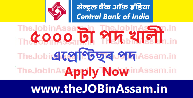 Central Bank of India Apprentice Recruitment