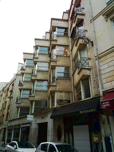 Immeuble de la rue Feydeau フェイドー街の建物