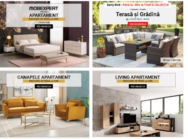 MobExpert Promotii 1-31.03 2023 →  REDUCERI TERASĂ ȘI GRĂDINĂ