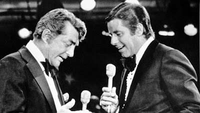 Jerry Lewis y Dean Martin en 1989