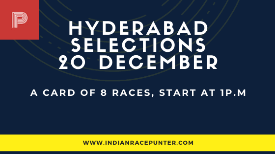 Hyderabad Race Selections 20 December