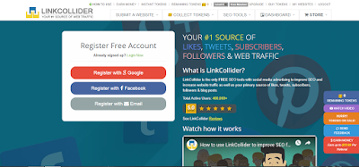 HOW TO MAKE AN ACCOUNT ON LINKCOLLIDER.COM