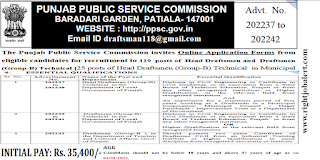 Diploma Civil Engineering Jobs in Punjab Public Service Commission