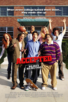Poster Accepted - 2006 Film Remaja Barat Bergenre Komedi Terbaik Bikin Ketawa Sekaligus Menginspirasi