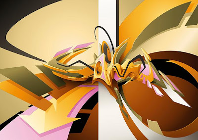 Arrow 3D Graffiti Wallpaper