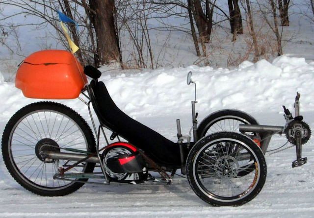 Universal recumbent trike prototype by Velodremer