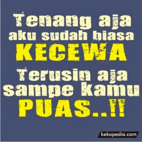 Kata Kecewa