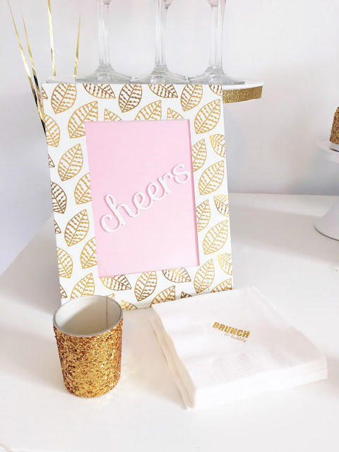 White and Gold Bridal Shower by The Celebration Stylist