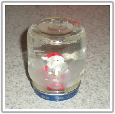 Santa Snow Globe Kids Activity