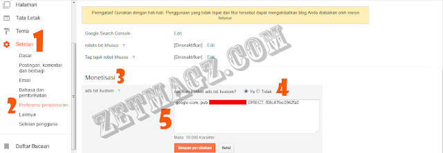 Cara Membuat dan Mengaktifkan Ads.txt di Blogger