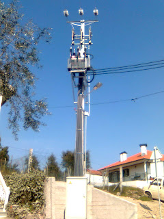 Nova cabine eléctrica em Pardieiros