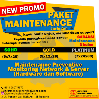 Jasa Maintenance Jaringan Server Kediri